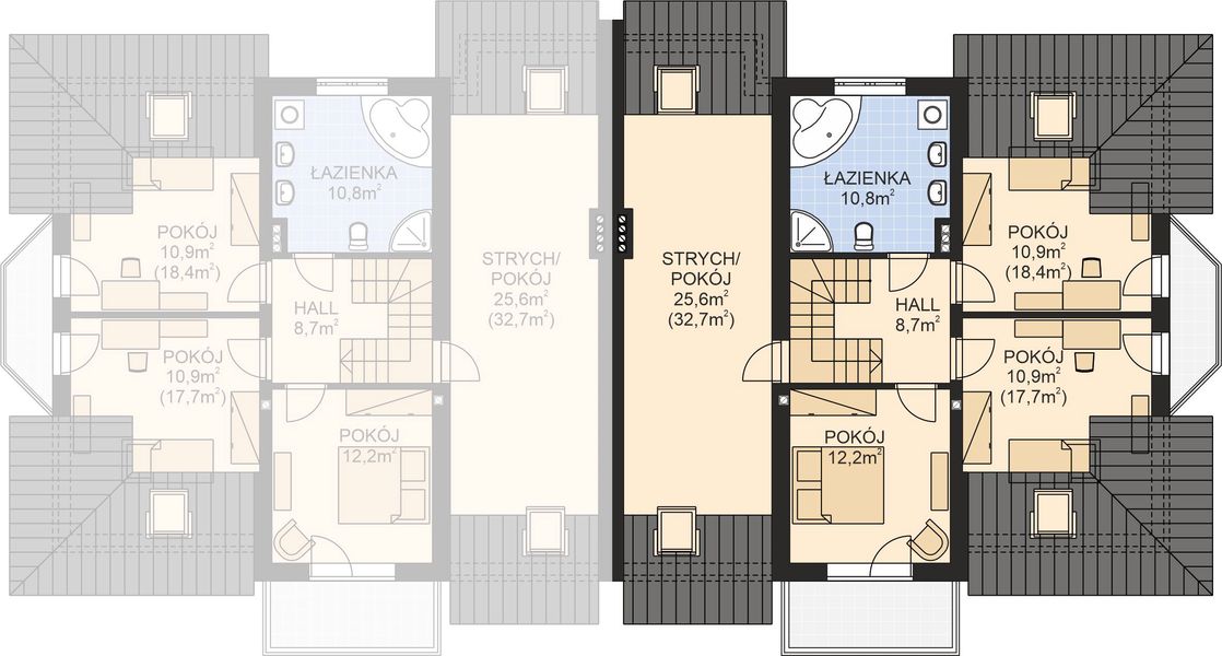 Poddasze projektu APS 216