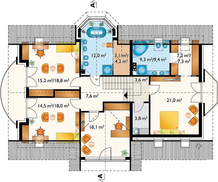 Poddasze projektu Helga (1442)