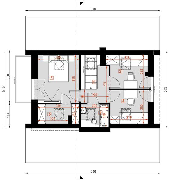 Poddasze projektu D144E