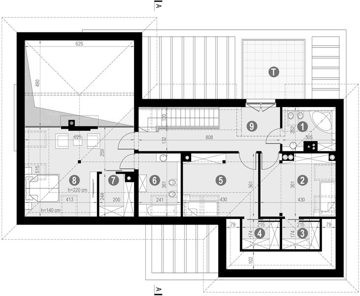 Poddasze projektu HomeKoncept 13 EN