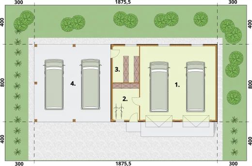 Parter projektu G209 Szkielet drewniany
