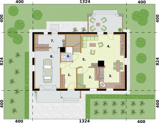 Parter projektu Lamia szkielet drewniany