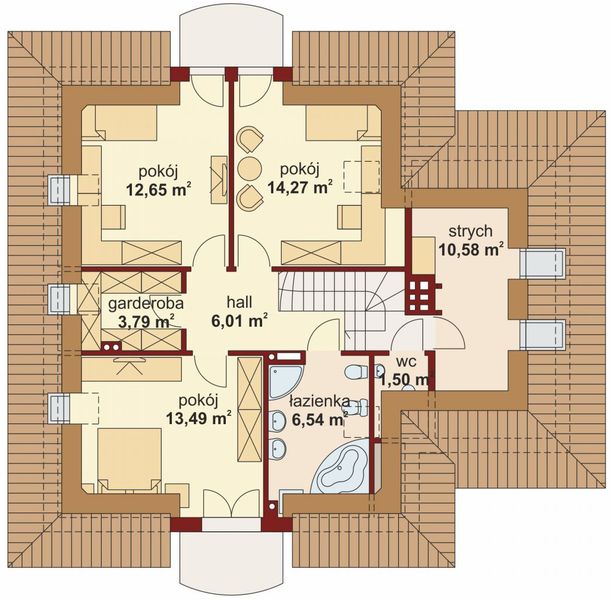 Poddasze projektu Dandys