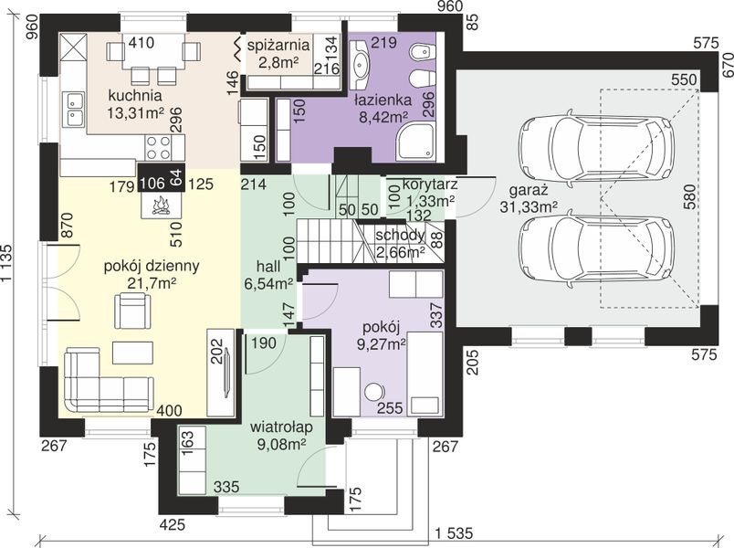 Parter projektu Dom przy Cyprysowej 41