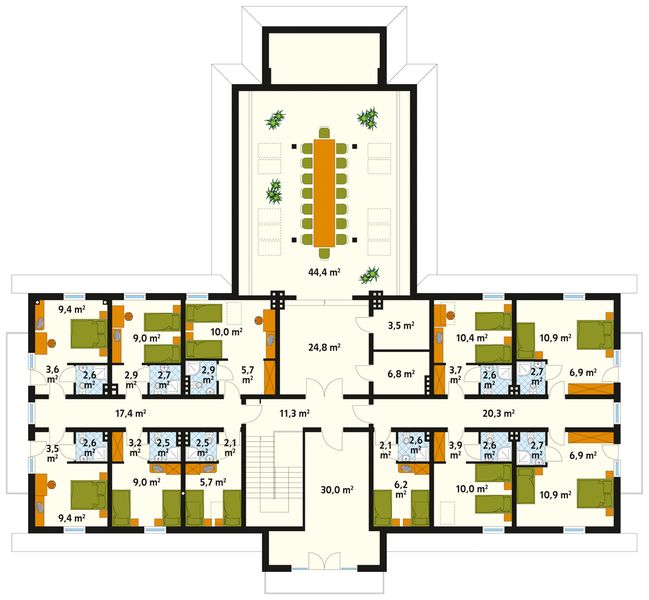 Poddasze projektu Polana 3