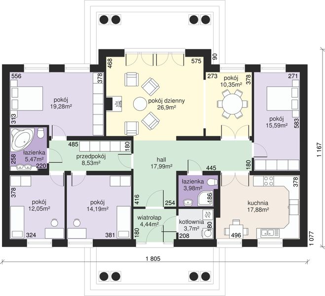 Parter projektu Dom przy Zamkowej