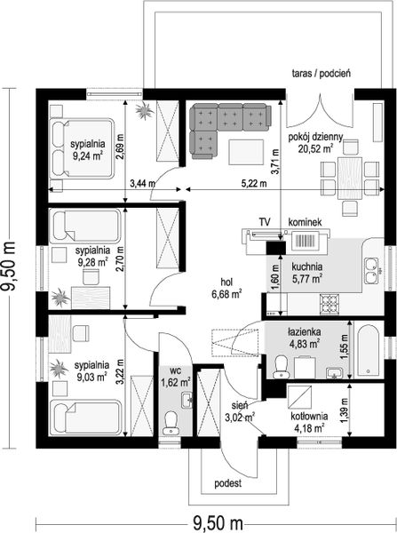 Parter projektu Zosia wariant B