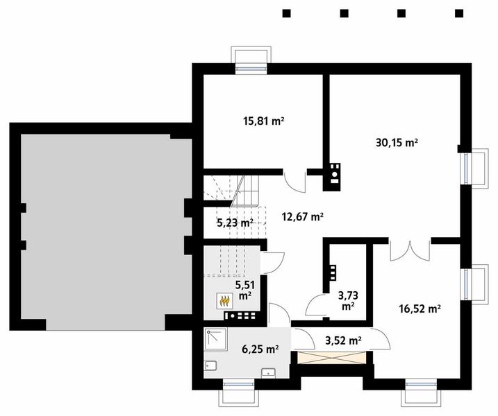 Piwnica projektu Feria dr-B