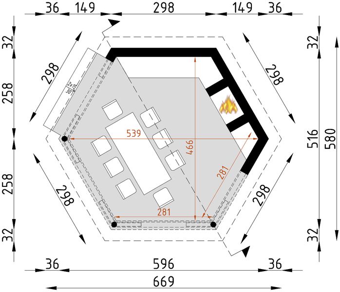 Parter projektu AL3 - Altana z grillem