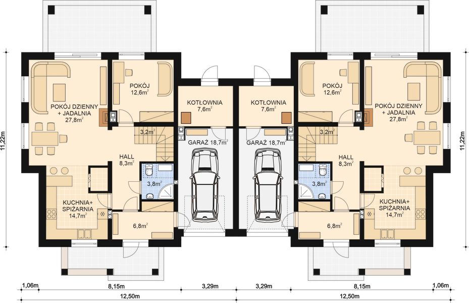 Parter projektu APS 149 NEW dwulokalowy