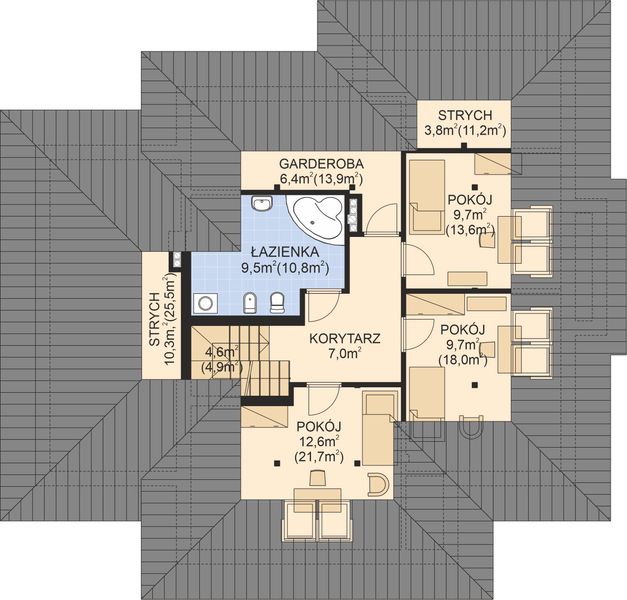 Poddasze projektu APS 247
