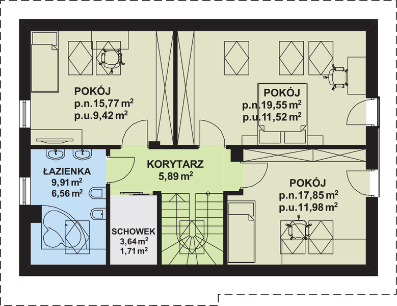 Poddasze projektu TK8