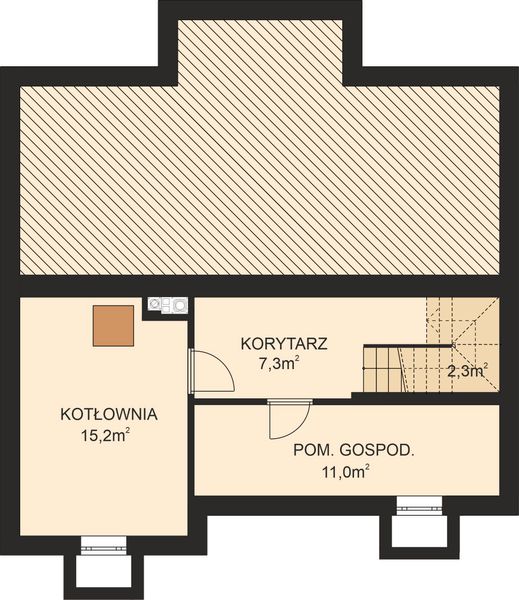 Piwnica projektu APS 165