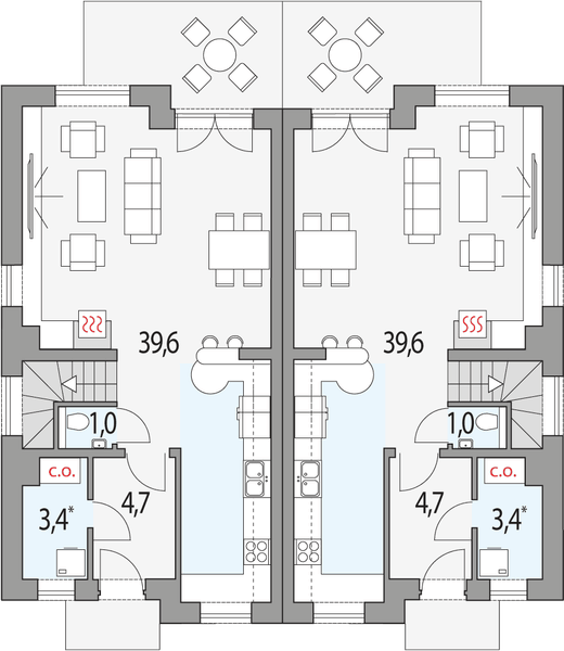 Parter projektu Emilia - bliźniak l+ll