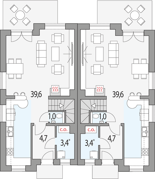 Parter projektu Emilia - bliźniak pl+p