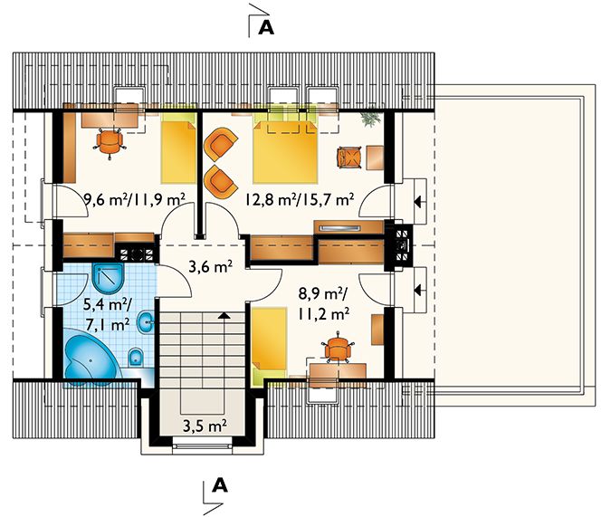 Poddasze projektu Lara (1473)