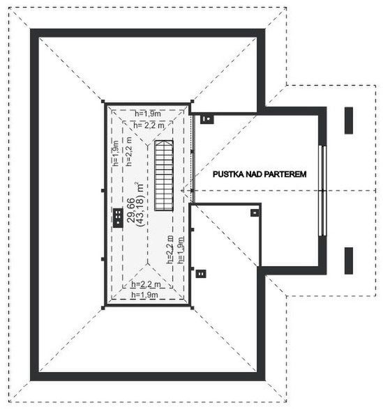 Poddasze projektu Leno Termo