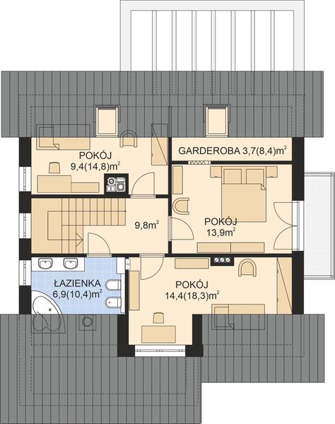 Poddasze projektu APS 271