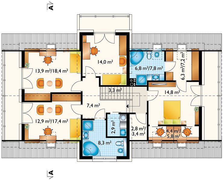 Poddasze projektu Mona Atu (1467)