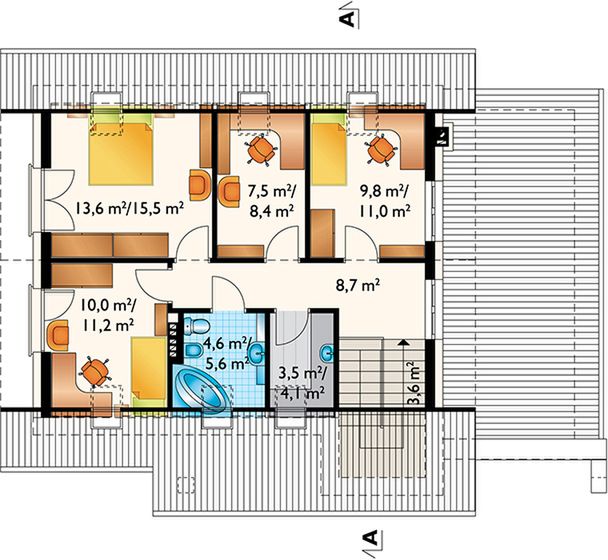 Poddasze projektu Pamela (1414)
