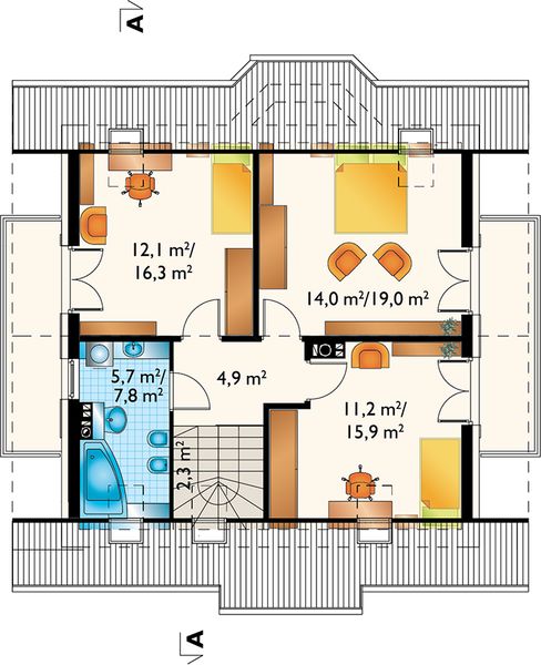 Poddasze projektu Figa Solo (1462)