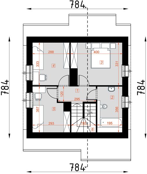 Poddasze projektu D21 - Piotruś