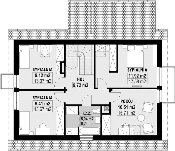 Poddasze projektu E-159