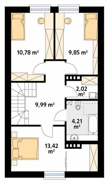 Poddasze projektu Pryma