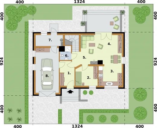 Parter projektu Lamia 2 szkielet drewniany