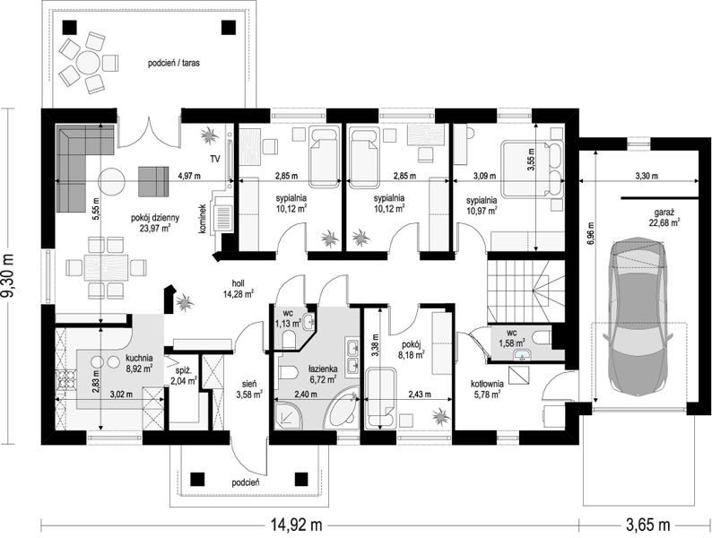 Parter projektu Anatol 2 wariant B