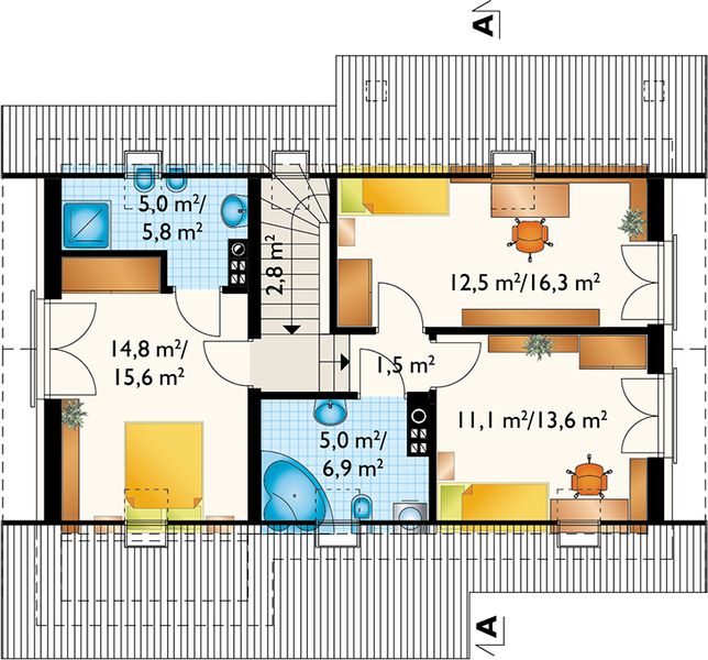 Poddasze projektu Tibor (1416)