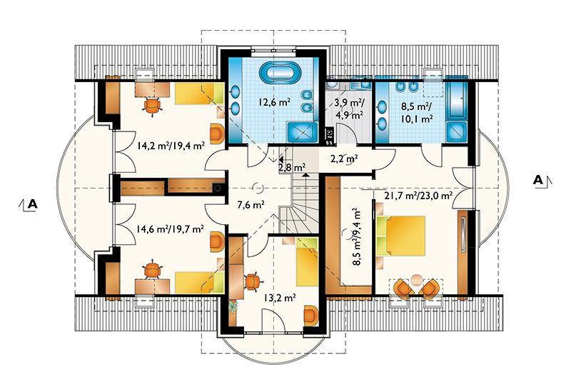 Poddasze projektu Lazuryt (1485)