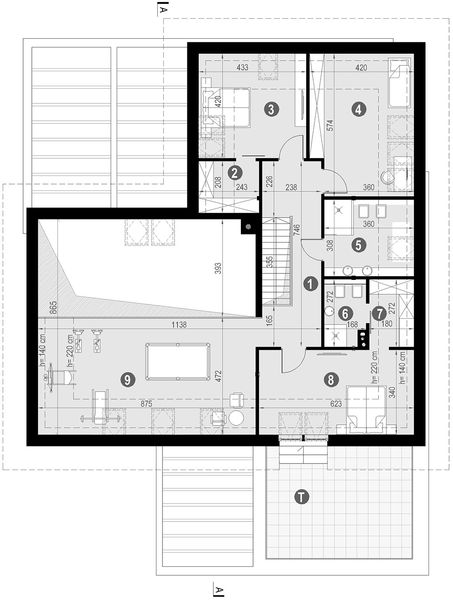 Poddasze projektu HomeKoncept 28