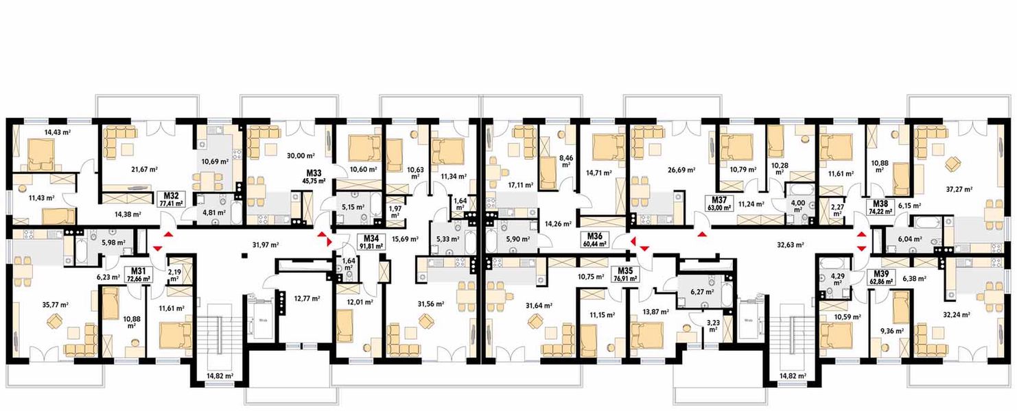 Piętro 3 projektu Spokojny