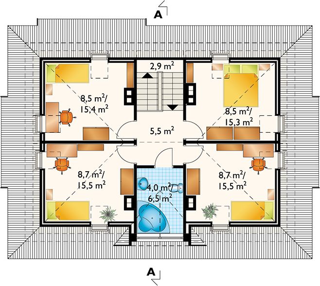 Poddasze projektu Amadej (827)