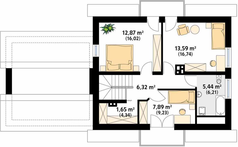 Poddasze projektu Azalia 3