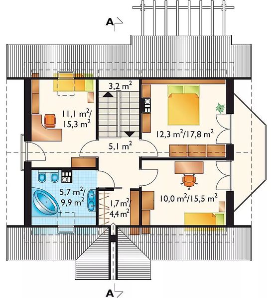 Poddasze projektu Sonia (775)