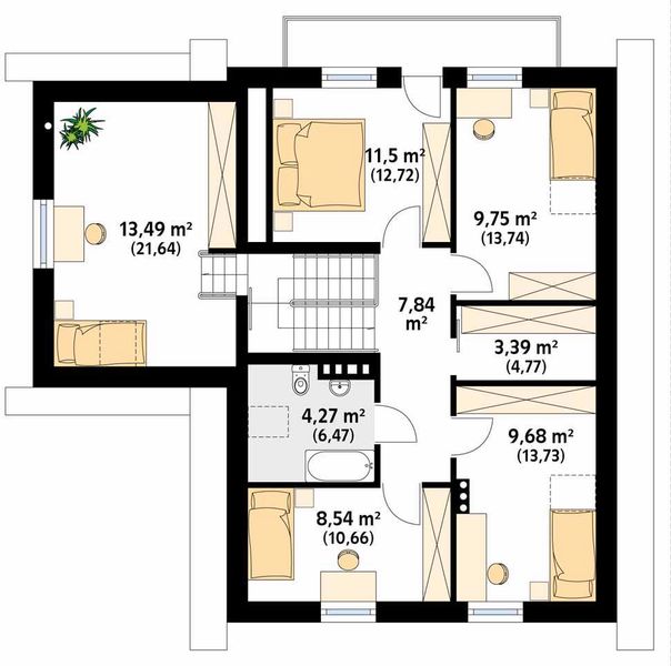 Poddasze projektu Bluszcz 4