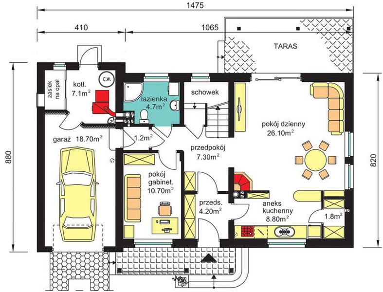 Parter projektu BW-49 wariant 14