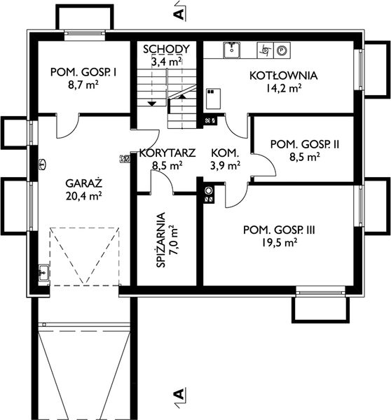 Piwnica projektu Anna (1503)