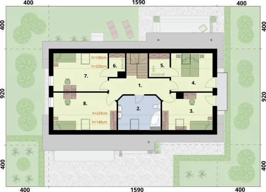 Poddasze projektu Lamia 3