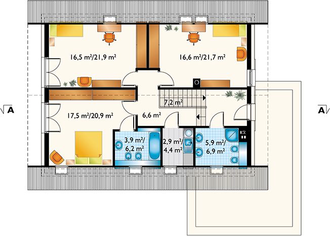 Poddasze projektu Zenon Atu (1519)