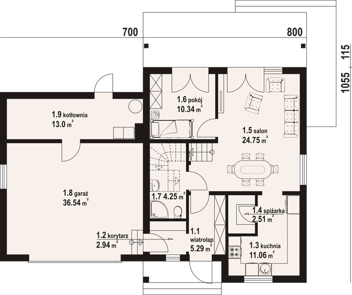 Parter projektu Gładyszów 36 gg dws