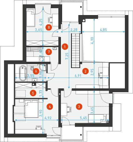Poddasze projektu Doskonały 3