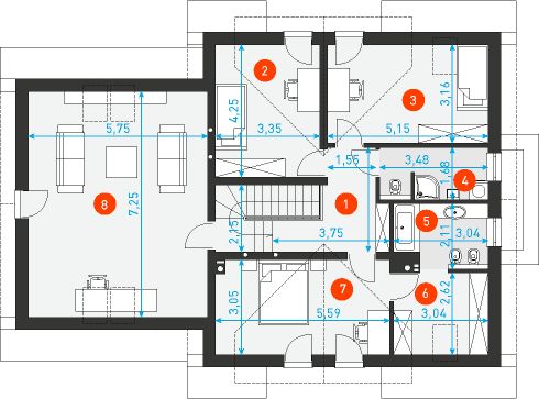 Poddasze projektu Praktyczny 4