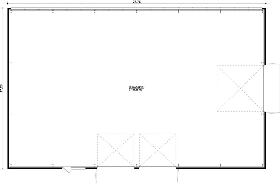 Parter projektu G270 - Budynek magazynowy