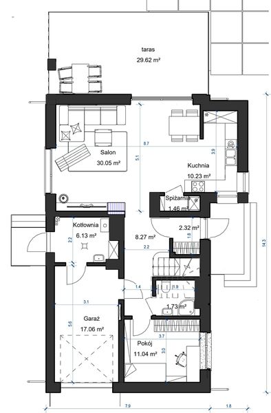 Parter projektu Domidea 50 d40 w2