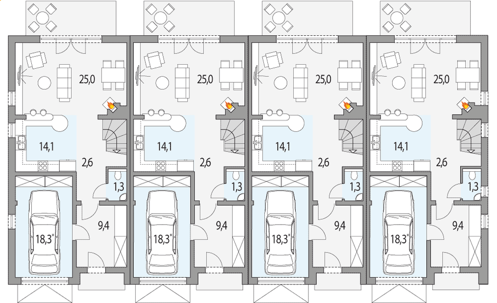 Parter projektu Hubert 2 - szereg l+s+s+p