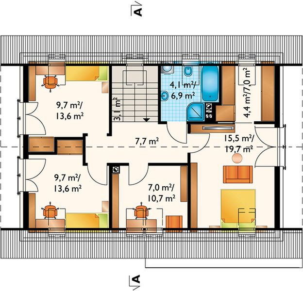 Poddasze projektu Zefir (1531)