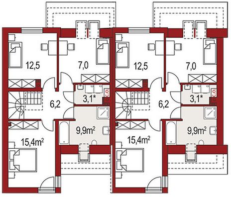 Poddasze projektu Andrzej bliźniak